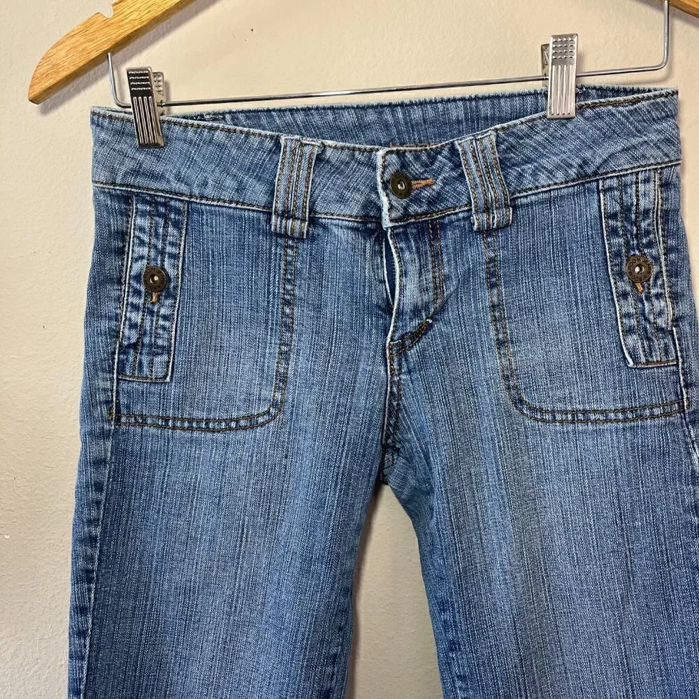 Boom boom jeans bermudas jean shorts size 5
